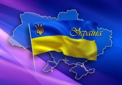 The flag is blue blue yellow.  Who and why turned the flag of Ukraine