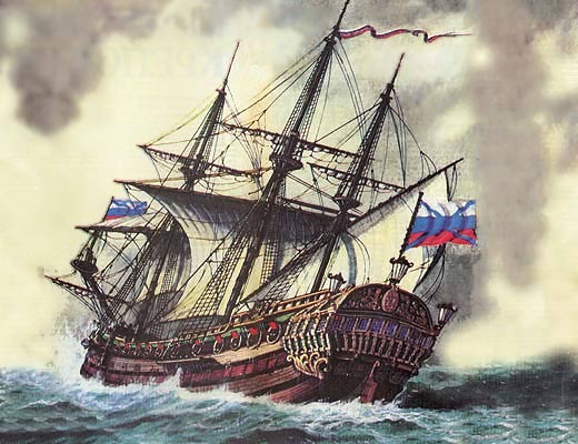 Valstu vēsturiskie karogi 1700.  Patiesība par Krievijas karogu - trīskrāsains
