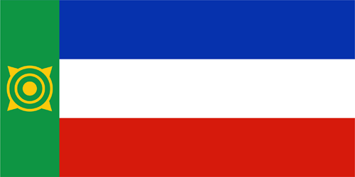 Vlajka Khakassia Štátne symboly