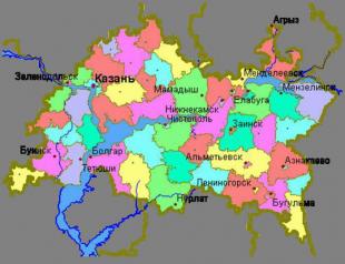 Tatár: a köztársaság lakossága és városai