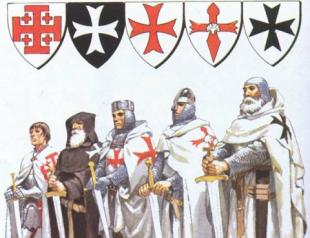 Knightly orders Teutonic coat of arms