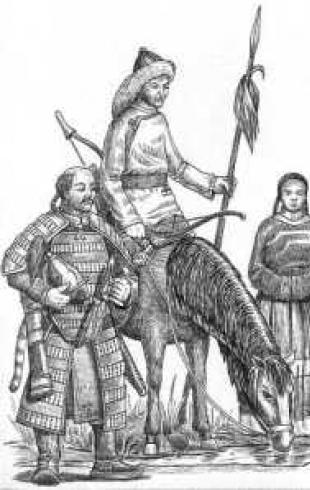 Tautos, kurios yra „mongolų-totorių“ palikuonys