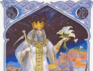 Bohyňa Morena - slovanská bohyňa zimy a smrti